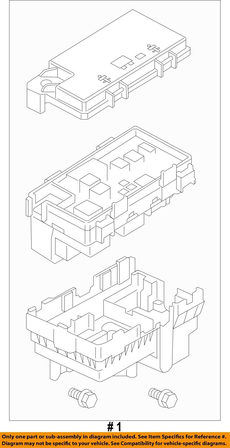 Used Power Supply Module fits: 2017 Jeep Cherokee Power Supply power distributio