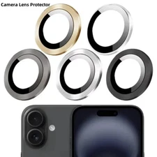 Rear Metal Camera Lens Protector For iPhone 17 Pro Max 16e 15 Plus 14 Pro 13 12
