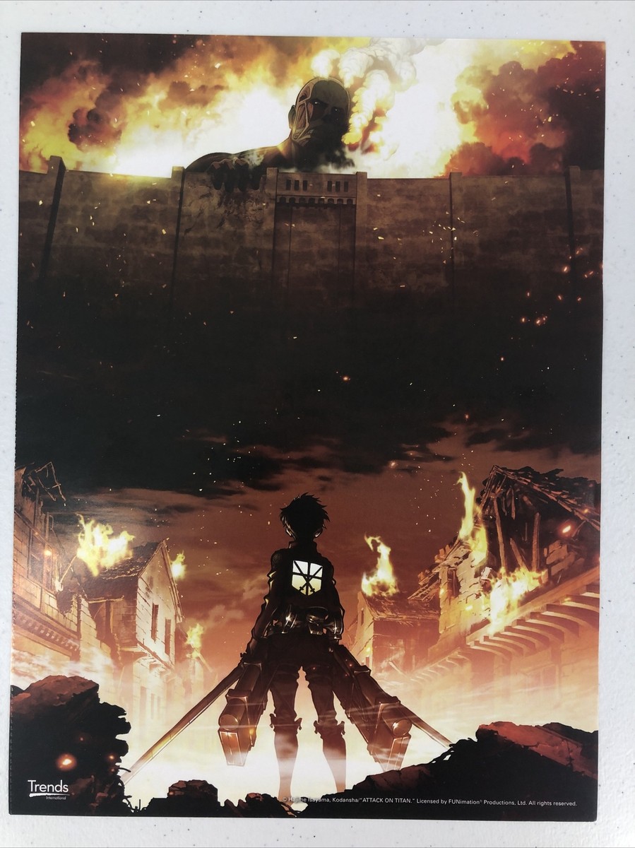 Attack On Titan Mini Poster 8.5x11 | eBay