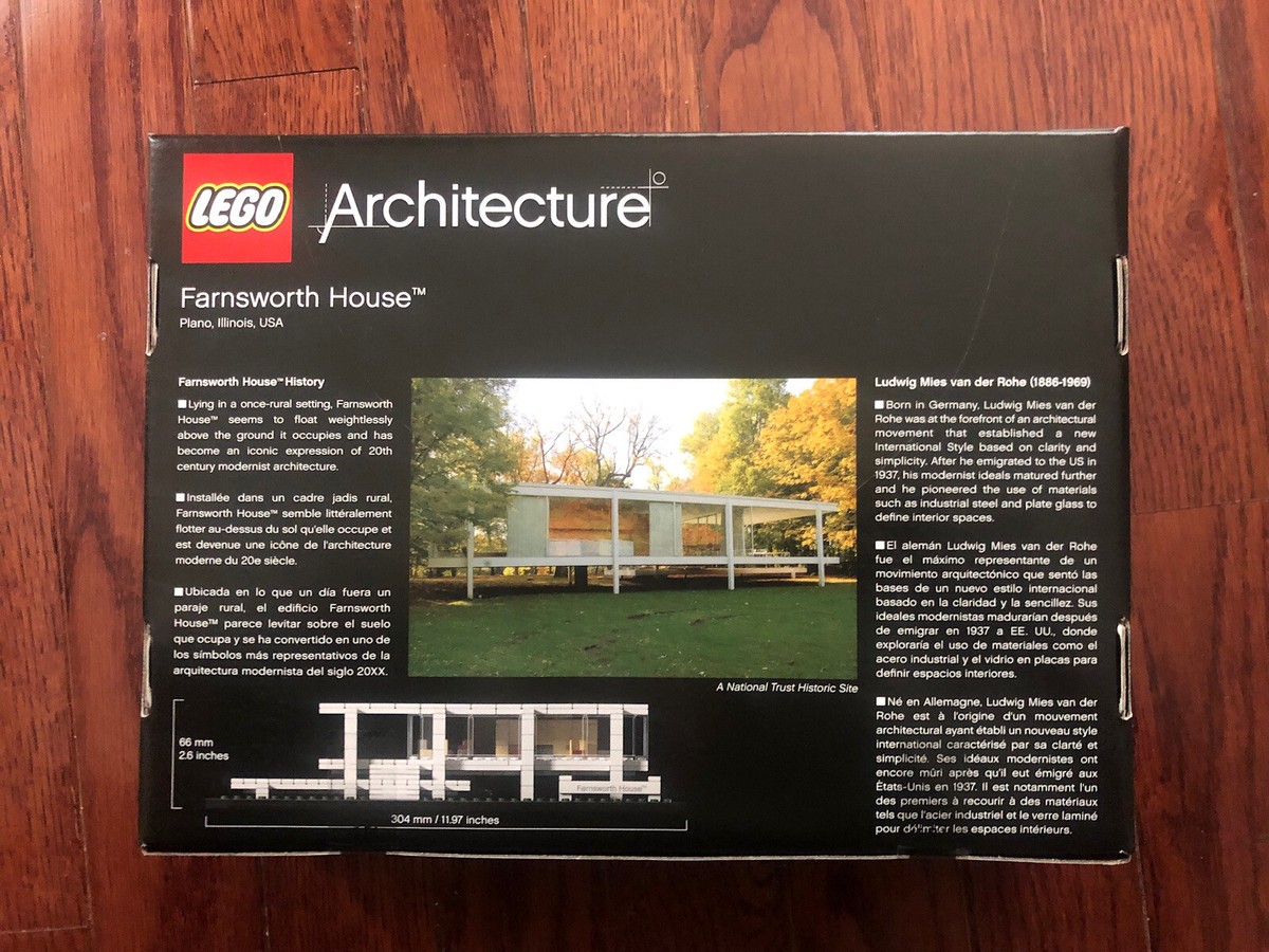 NEW Lego 21009 Architecture Farnsworth House, SEALED!
