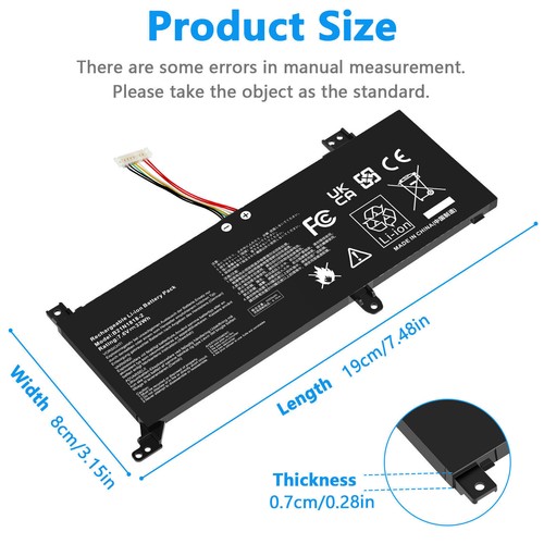 B21N1818-2 C21N1818-2 Battery For Asus VivoBook 14 F412 F412FA A412 X412 R424DA - Picture 9 of 17