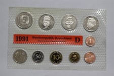 🧭 🇩🇪 GERMANY MINT SET 1991 D B91 #83 CVER1