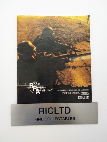 ROCK RIVER ARMS VINTAGE 2005 "DEALER" Product Catalog Mint!