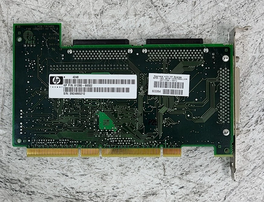 Adaptec HP A1280-66502 29160 Controller Card SCSI PCIX - Image 3 of 3