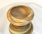 Eagle Pottery Company Niloak USA Low Bowl Mission Swirl 1.75" X 3.75" Unmarked