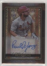 2020 Topps Tribute Iconic Perspectives Auto 42/99 Paul DeJong #IP-PD Auto 05l6
