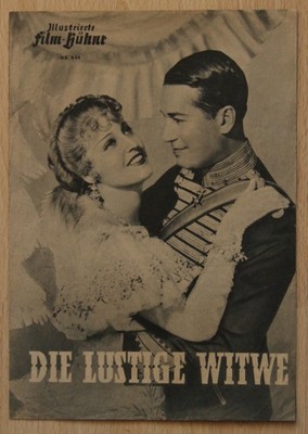 Filmprogramm IFB 634 Die lustige Witwe / The Merry Widow  M.Chevalier