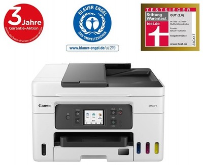Canon Maxify GX4050 All in One A4 Tintenstrahl Drucker 600 x 1200 DPI