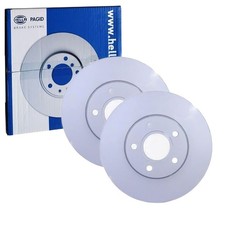 2x HELLA PAGID BREMSSCHEIBEN Ø278mm VORNE passend für FORD C-MAX FOCUS VOLVO C30