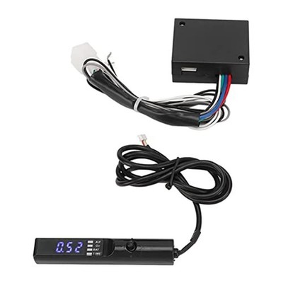Auto Turbo Timer 12V Flameout Delay with LED Display for Enhanced Engine Start