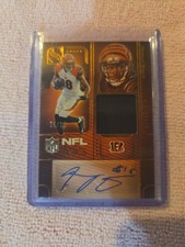 Panini 2025 Silhouette A.J. Green Bengals NFL Relics Auto #NRA-AGN /99