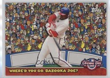 2010 Topps Opening Day Where'd You Go Bazooka Joe? Ryan Howard #2 c4h