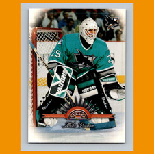 Mike Vernon #94 1997-98 Leaf San Jose Sharks Hockey Card NHL