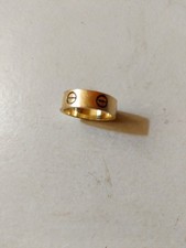 cartier love ring yellow gold