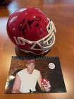 Brett Favre Hancock High School Signed Mini Helmet Autograph Packers COA