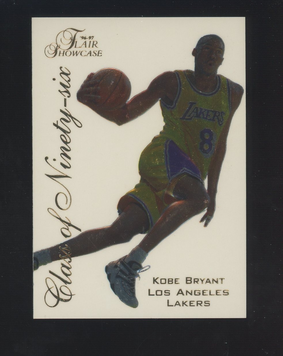 Kobe Bryant 1996 Flair Showcase #4 Class of '96 Price Guide