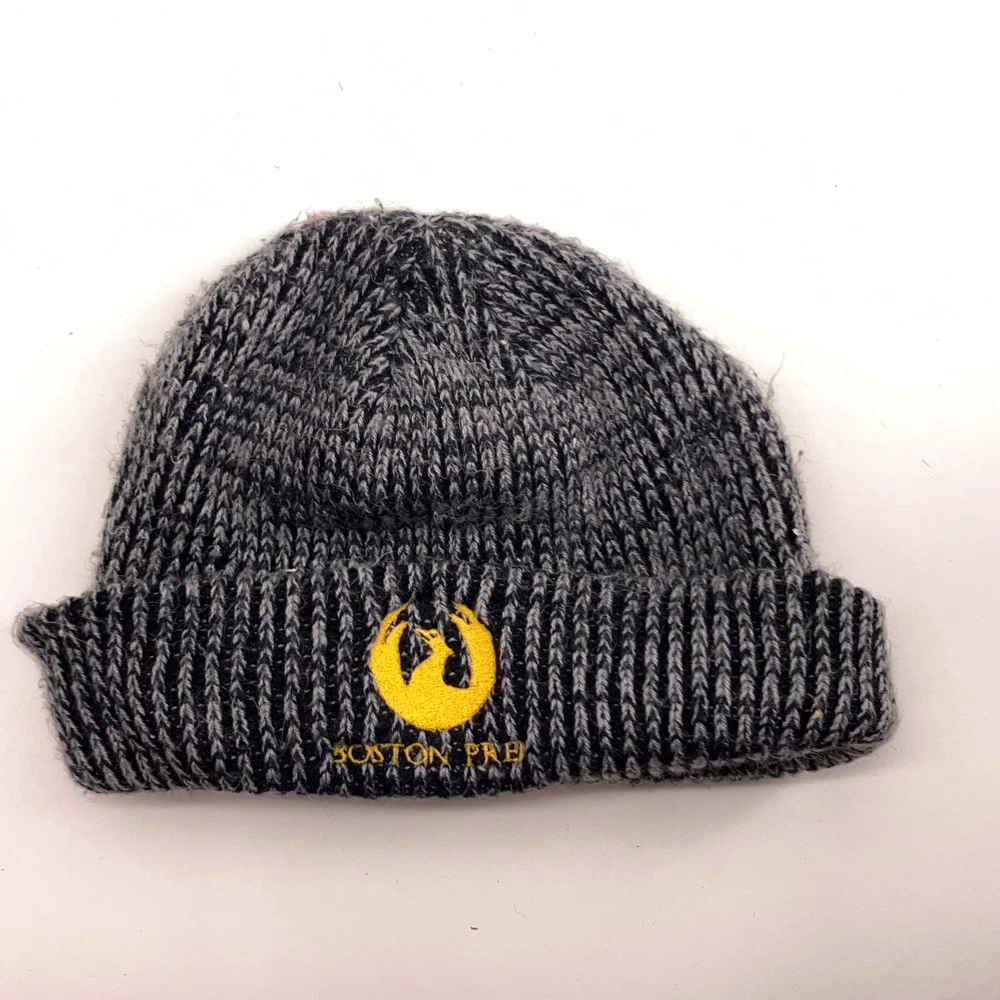 Boston Prep Winter Watch Cap Gray Black