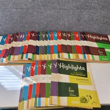 Lot of 39 VTG 1968-1973 Highlights for Children Magazines 1960s 1970s