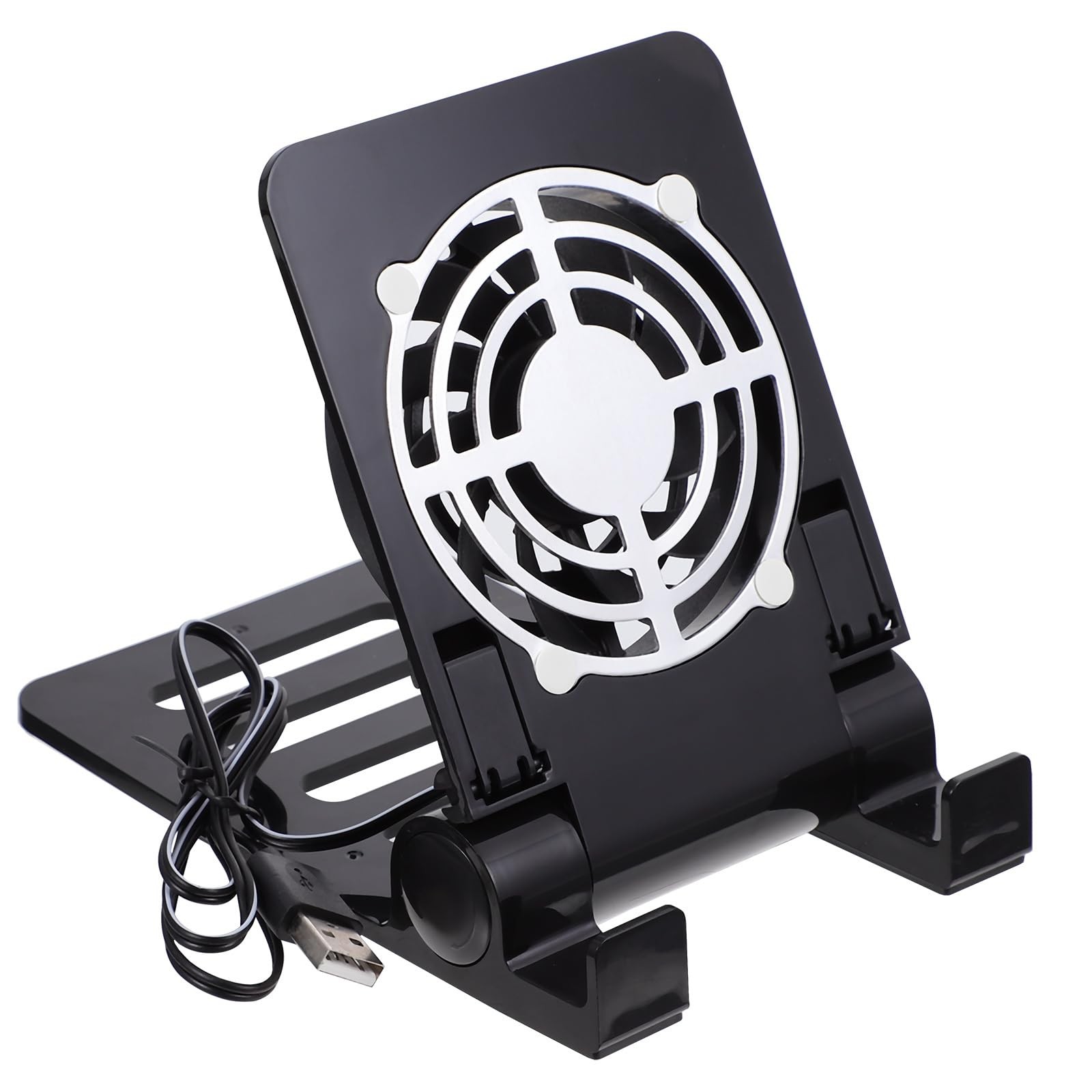 Laptop Stand with Cooling Fan Cell Phone Stand with Cooler Stable Cooling Hol...