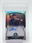 COLT EMERSON 2023 BOWMAN CHROME DRAFT 1ST REFRACTOR MARINERS AUTO /499 Q2754