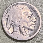 1917s Buffalo nickel, nice original GOOD condition with partial date, clear MM