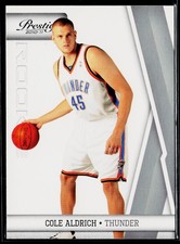 Cole Aldrich 2010-11 Panini Prestige #161 Rookie Oklahoma City Thunder