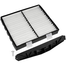 Cabin Air Filter Retrofit Kit Fits for 07-14 GM Chevy 10.2" x 9.4" x 1.5"