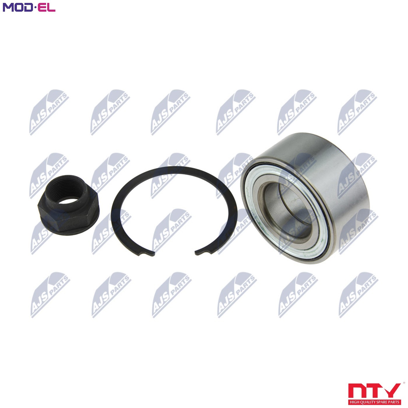 Wheel bearing Front Axle Left KLP-FT-027 NTY for FIAT OPEL ALFA ROMEO - Image 12