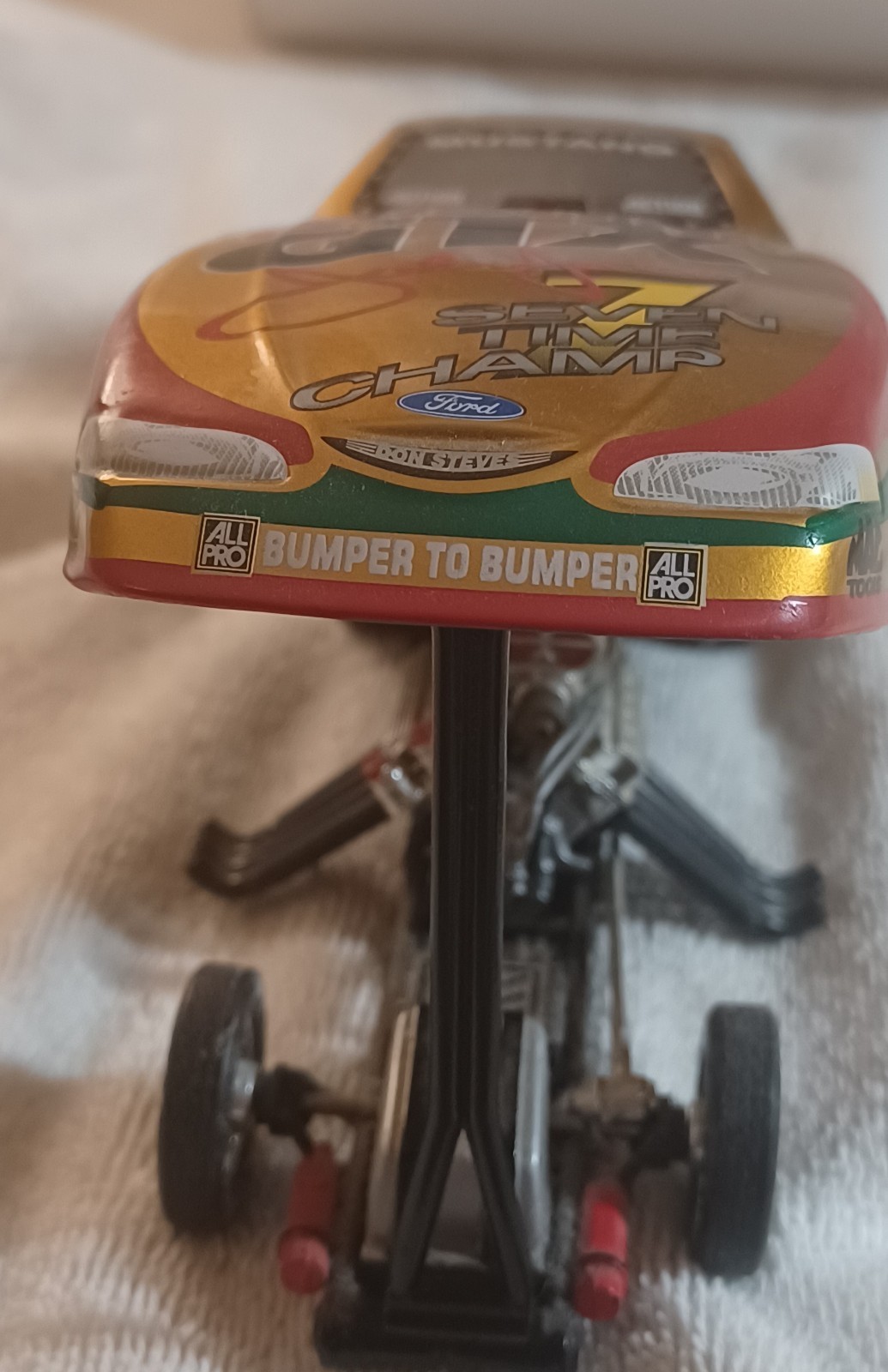 21998 JOHN FORCE RACING CASTROL GTX MUSTANG FUNNY CAR BY ACTION COLLECTABLES