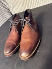 Joseph Abboud Brown Leather Chukka Boots Leather Lace-Up Men's Size 10.5 — photo 3