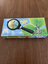 A Bug's Life Clip-Tock Watch McDonalds Toy 1998 Original Box Bug Eye Spy