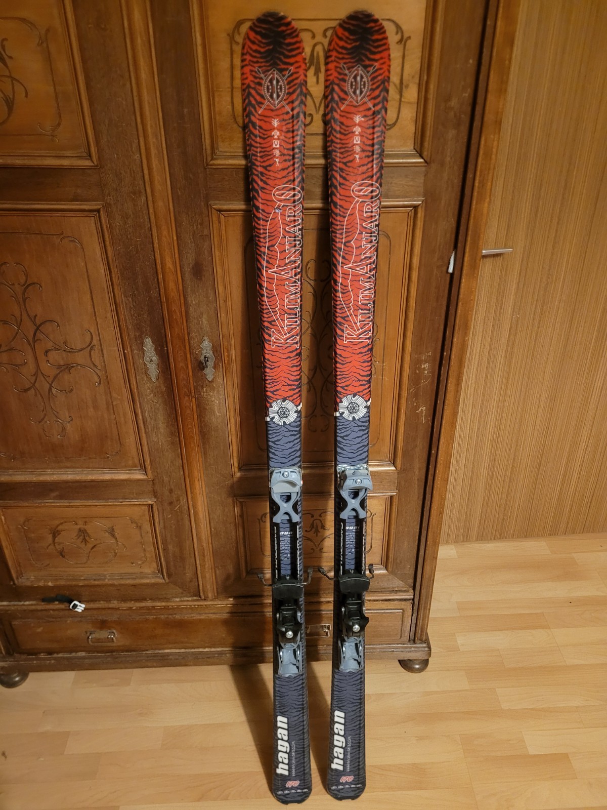 Hagan Kilimanscharo Tourenski 170cm Silvretta Pure und Fell