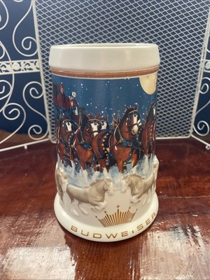 Budweiser Holiday Collection ￼Stein 2005