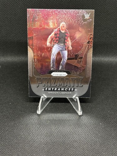 Brock Lesnar [Silver Prizm] #29 2022 Panini Prizm WWE Prizmatic Entrances card