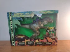 TOYBIZ GODZILLA POWER BLAST ELECTRONIC RUMBLE 'N ROAR NIP 1998