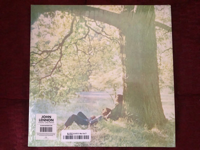 LP JOHN LENNON PLASTIC ONO BAND MANUFACTURED IN E.U. VERSION 12'' VINYL