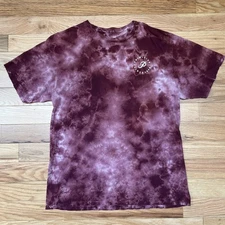 Primitive Skateboarding T-Shirt Tie Dye Men’s Large Logo Short Sleeves