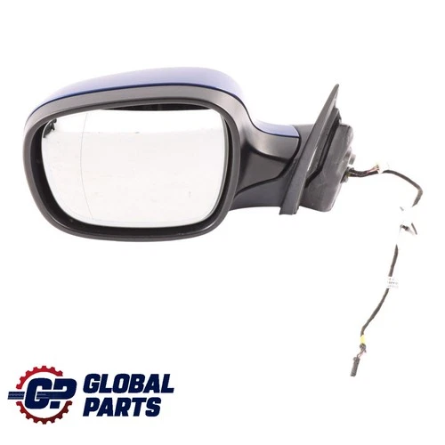 BMW X3 E83 LCI Wing Mirror Heated Left N/S Outside Montegoblau Metallic - A51
