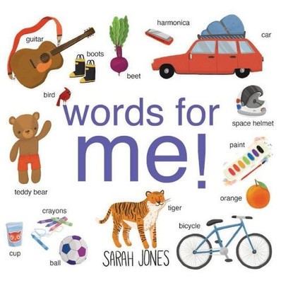 Sarah Jones Words for Me! (Board Book) ROYGBaby