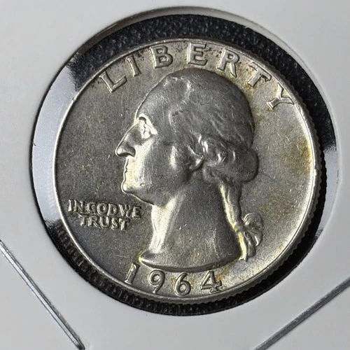 1964 D Washington Quarter - Uncirculated - 90% Silver