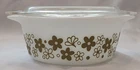 New ListingPyrex Vintage Spring Blossom # 472 Casserole Dish & 470-C Lid ~ Round ~ 1.5 Pint