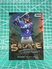 2025 Topps Stadium Club - Savage Sluggers Bobby Witt Jr. #SS-6 Royals  