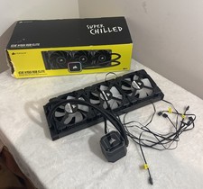 CORSAIR CW-9060060-WW iCUE H150i RGB ELITE 360mm Liquid CPU Cooler 20mm Fans