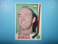 1969/70 O-PEE-CHEE NHL HOCKEY CARD #104 ROSS LONSBERRY EX/NM SHARP!! 69/70 OPC