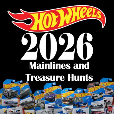 #ad #ad HOT WHEELS 2026 Releases Mainlines Treasure Hunts Anniversary and More $3.95