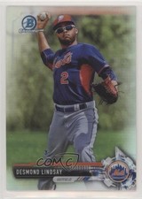 2017 Bowman Chrome Prospects Refractor 469/499 Desmond Lindsay #BCP179 0a7