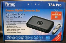 ARTEC Digital-to-Analog Converter Box Model T3A Pro Never Used in Original Box