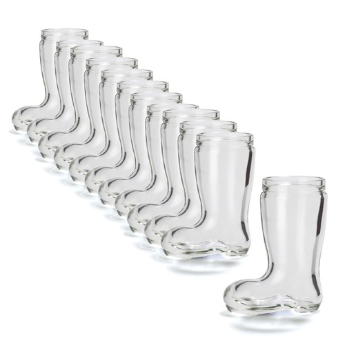STÖLZLE LAUSITZ bicchiere da liquore shotglas STIVALI DA BIRRA 12 pezzi calibrati 4 cl maglia di riempimento
