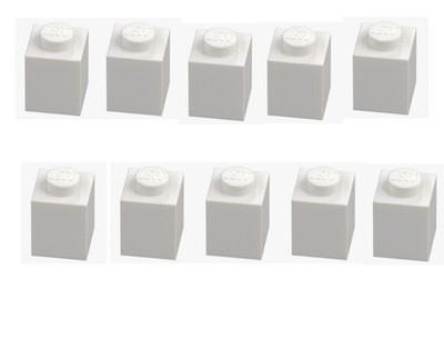 LEGO  10x Stein 1x1 Weiß White 3005 300501 Baustein Ersatzteil MOC Einzelteile