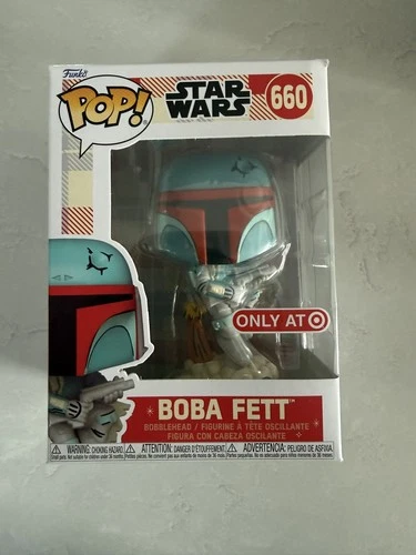 Funko Pop  Boba Fett #660 Star Wars Target Exclusive in Hand Rare SHIPS FAST